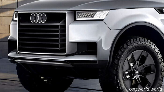 Audi’s Upcoming 4x4 May Combine Scout Heritage with G-Class Style | Carscoops